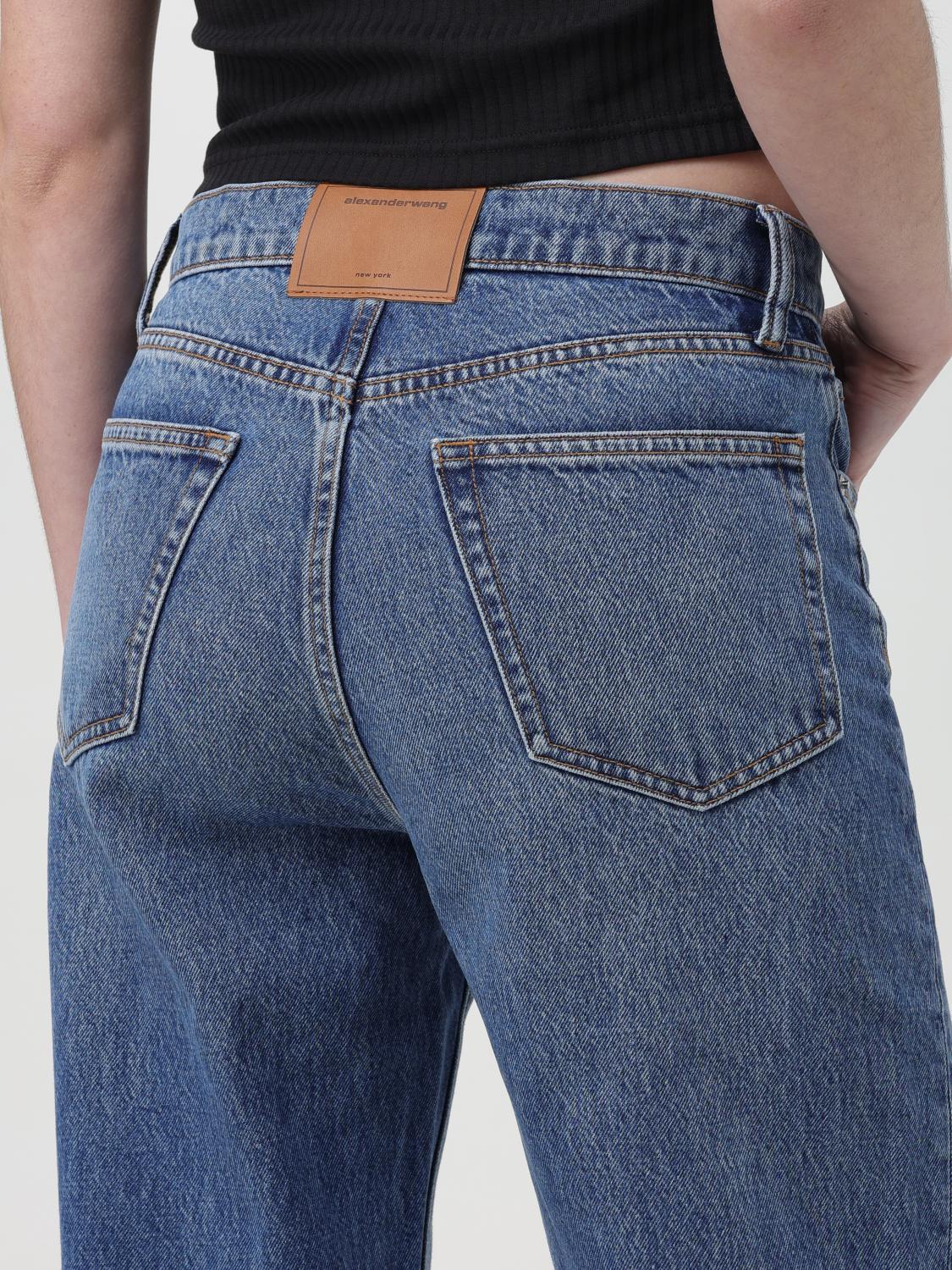 Alexander Wang Jeans woman - Indigo | 4DC3234174 | GIGLIO.COM
