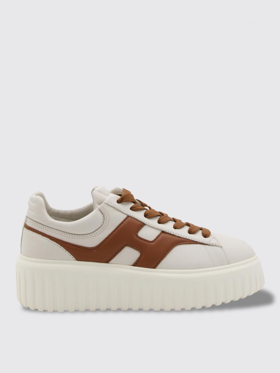 スニーカー HOGAN Women Sneakers HXW6450FE91LE9 WHITE Sneakers Hogan H-Stripes WHITE, BLACK for Woman