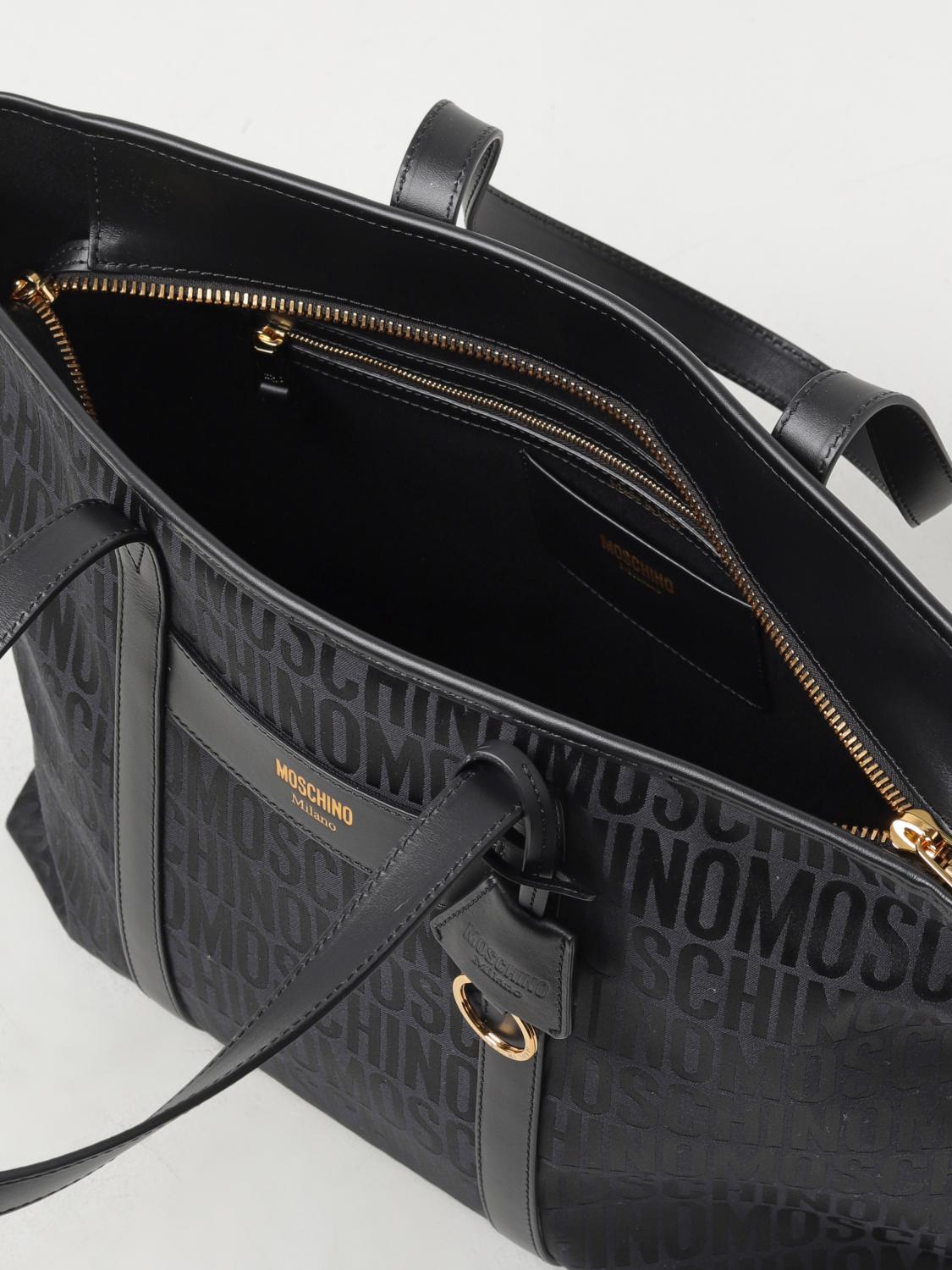 ハンドバッグ MOSCHINO COUTURE Woman Handbag Black MC4160PP1MOA4 000 MOSCHINO COUTURE: Tie Me leather handbag - Black | Moschino