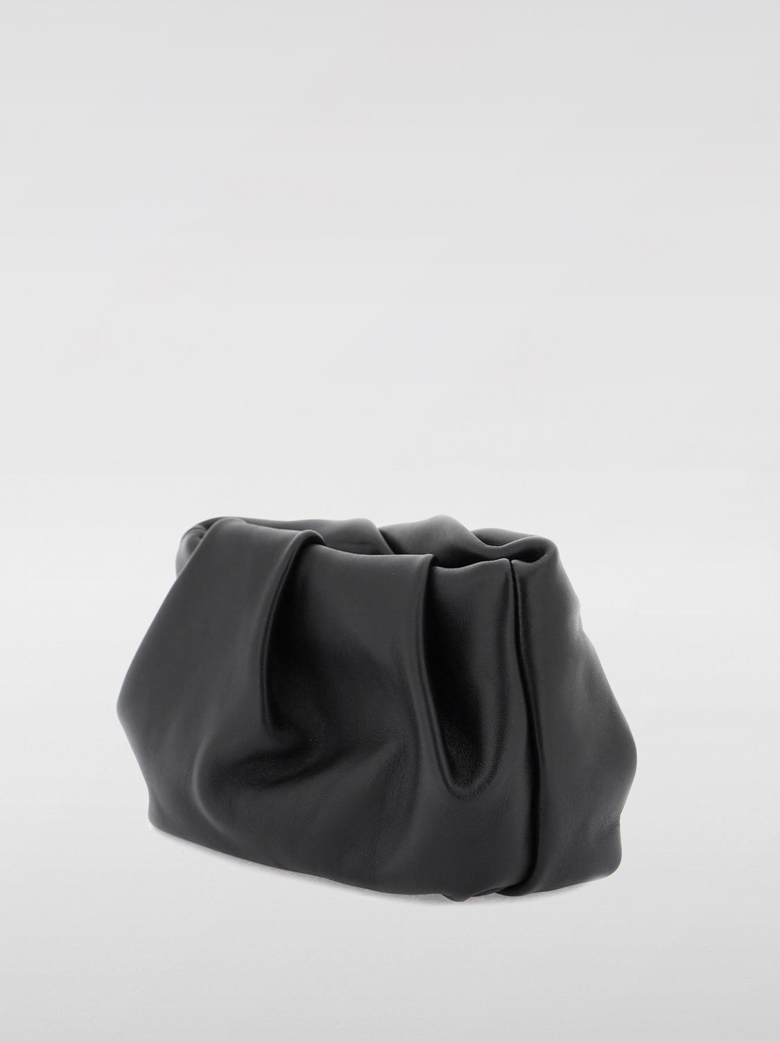 BURBERRY BORSA MINI: Clutch Rose Burberry in nappa, Nero - Img 3