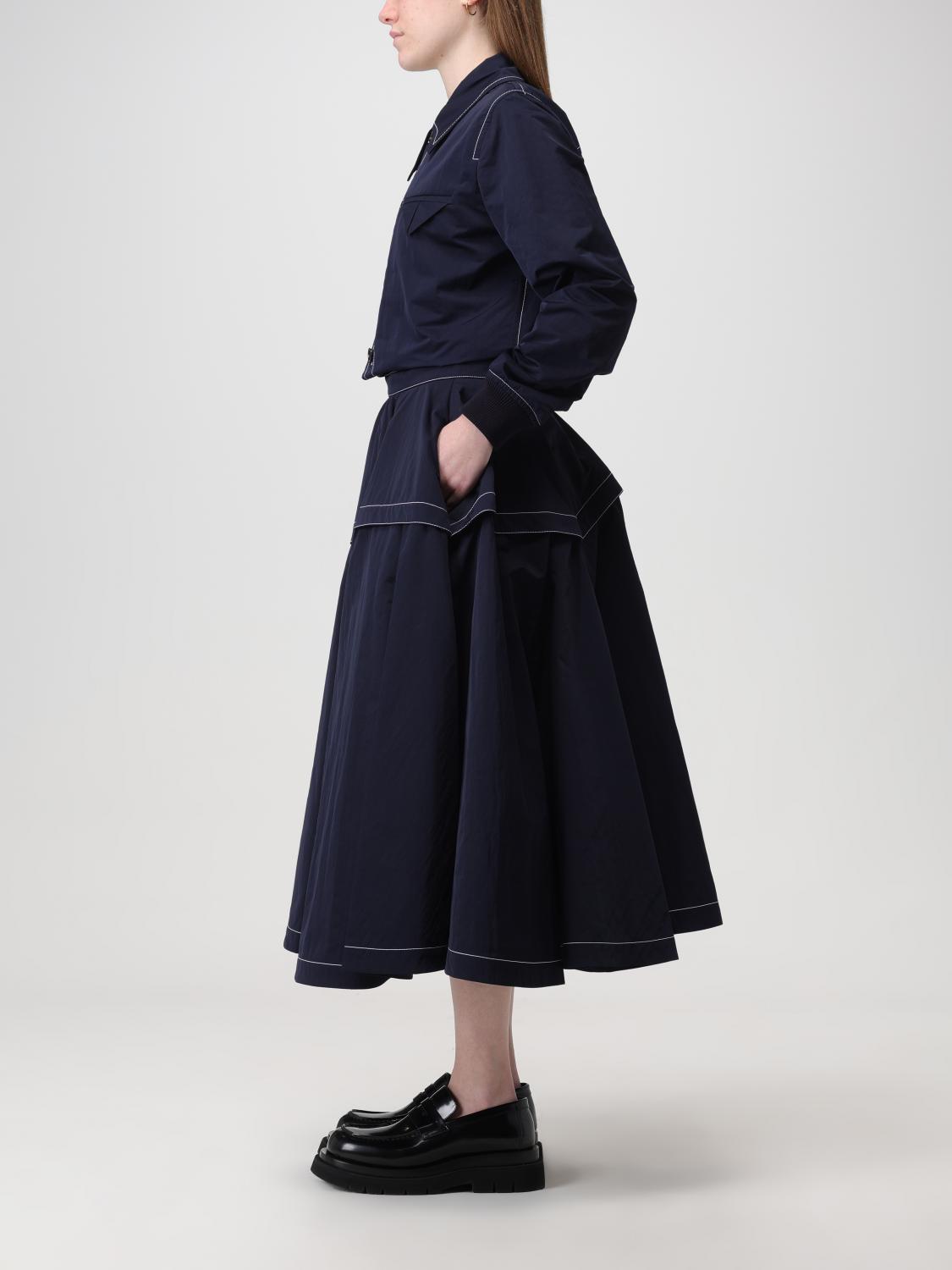 BOTTEGA VENETA：スカート レディース - ブルー | GIGLIO.COM