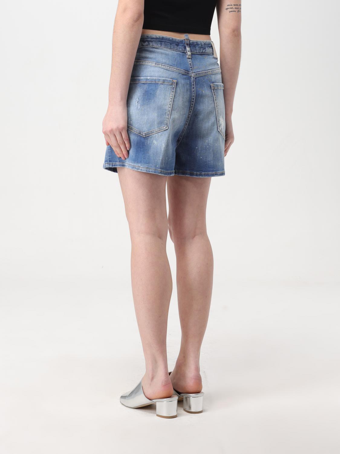DSQUARED2 SHORT: Short femme Dsquared2, Denim - Img 3