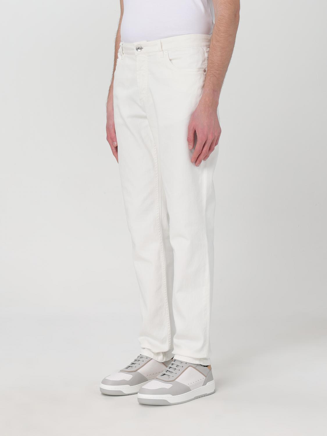 BRUNELLO CUCINELLI PANTS: Pants men Brunello Cucinelli, White - Img 4