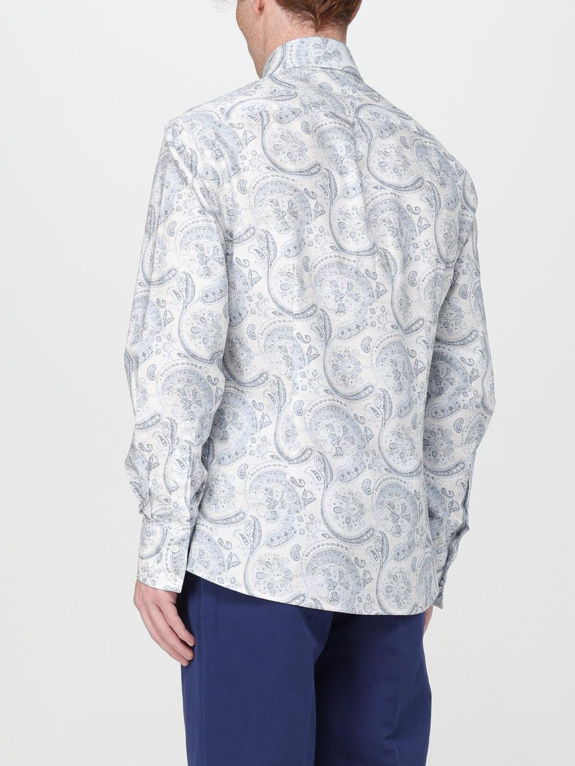 BRUNELLO CUCINELLI HEMD: Hemd herren Brunello Cucinelli, Blau - Img 3