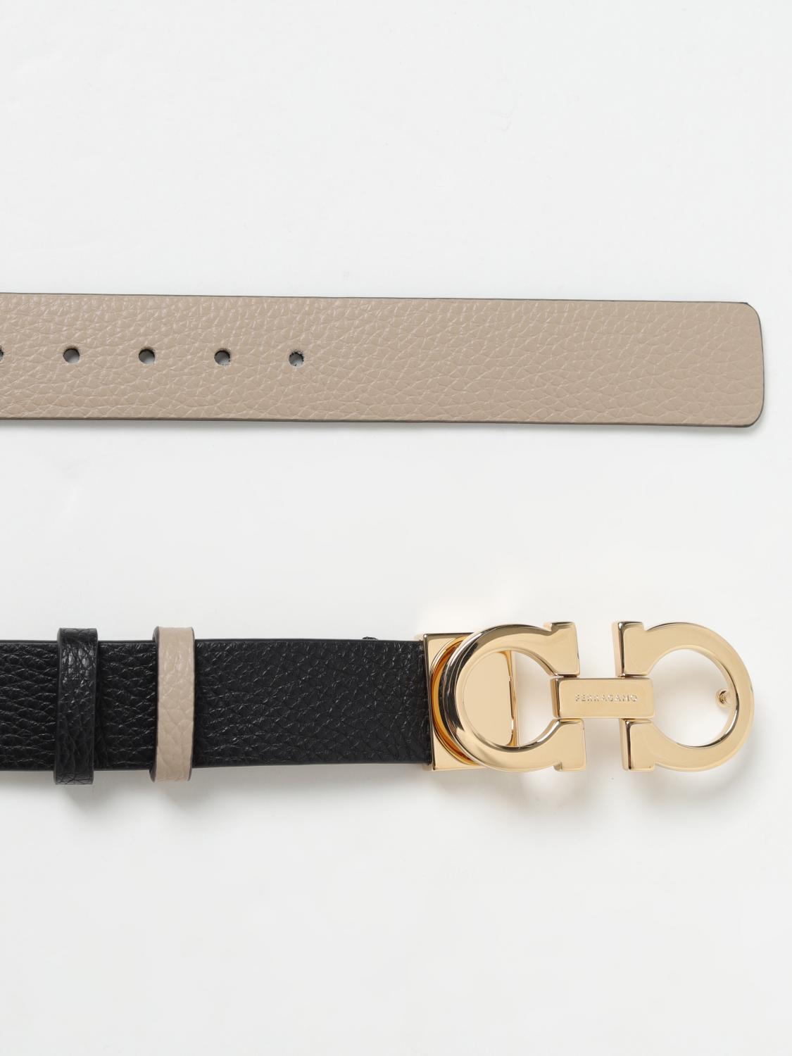 ベルト FERRAGAMO Woman Belt Beige 23A565 759426 787 フェラガモ ベルト ベージュ レディース Salvatore Ferragamo