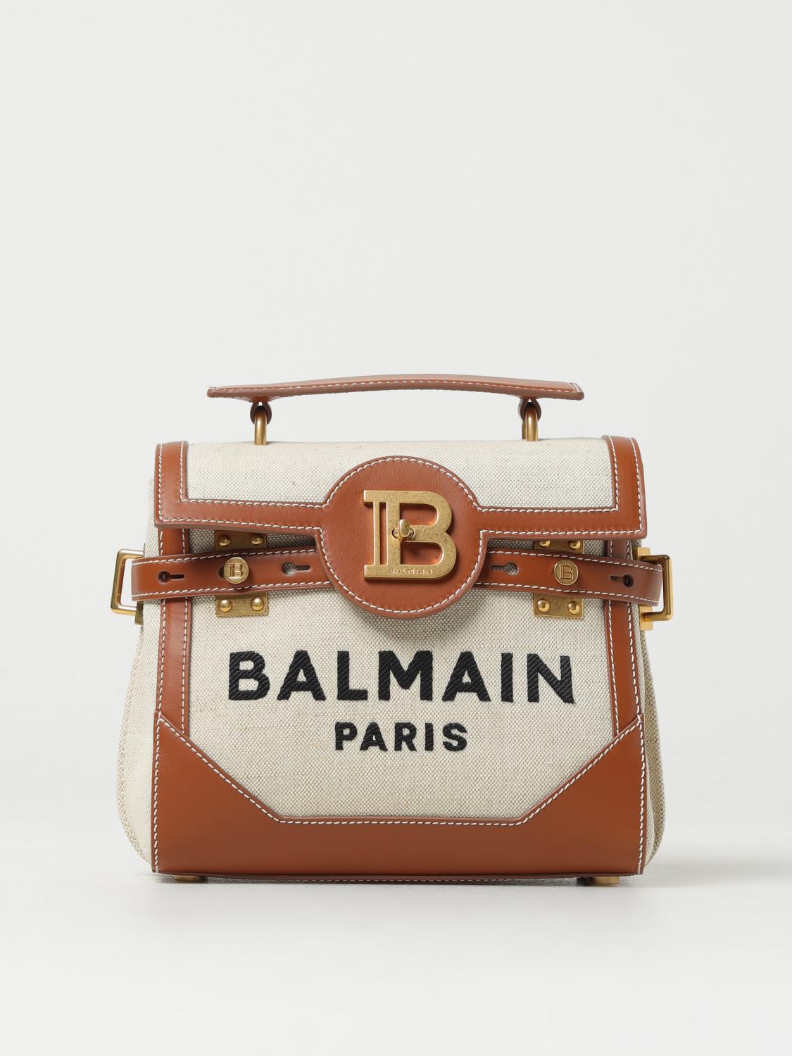 Balmain Shoulder bag woman - Natural | CN1DB530TCFE | GIGLIO.COM
