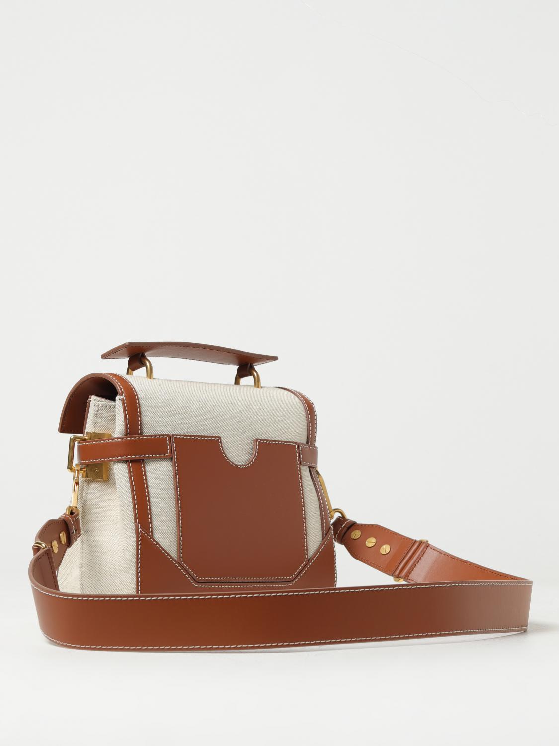 Balmain Shoulder bag woman - Natural | CN1DB530TCFE | GIGLIO.COM