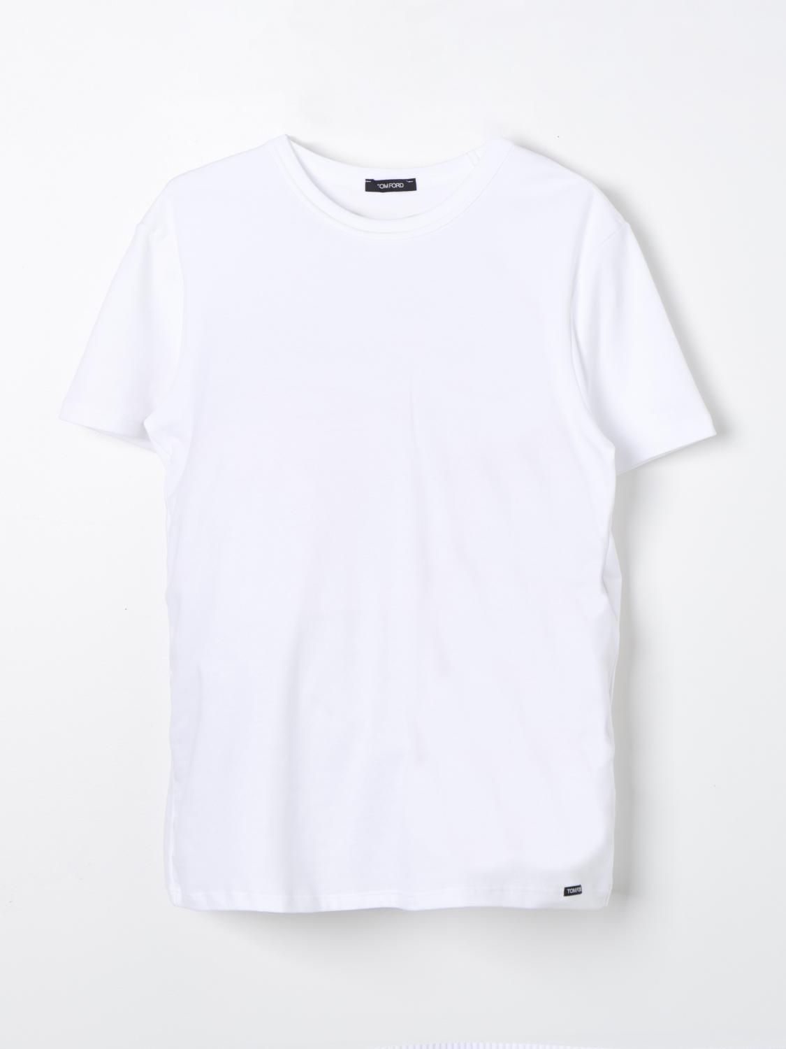 TOM FORD T-SHIRT: Unterwäsche herren Tom Ford, Weiß - Img 1