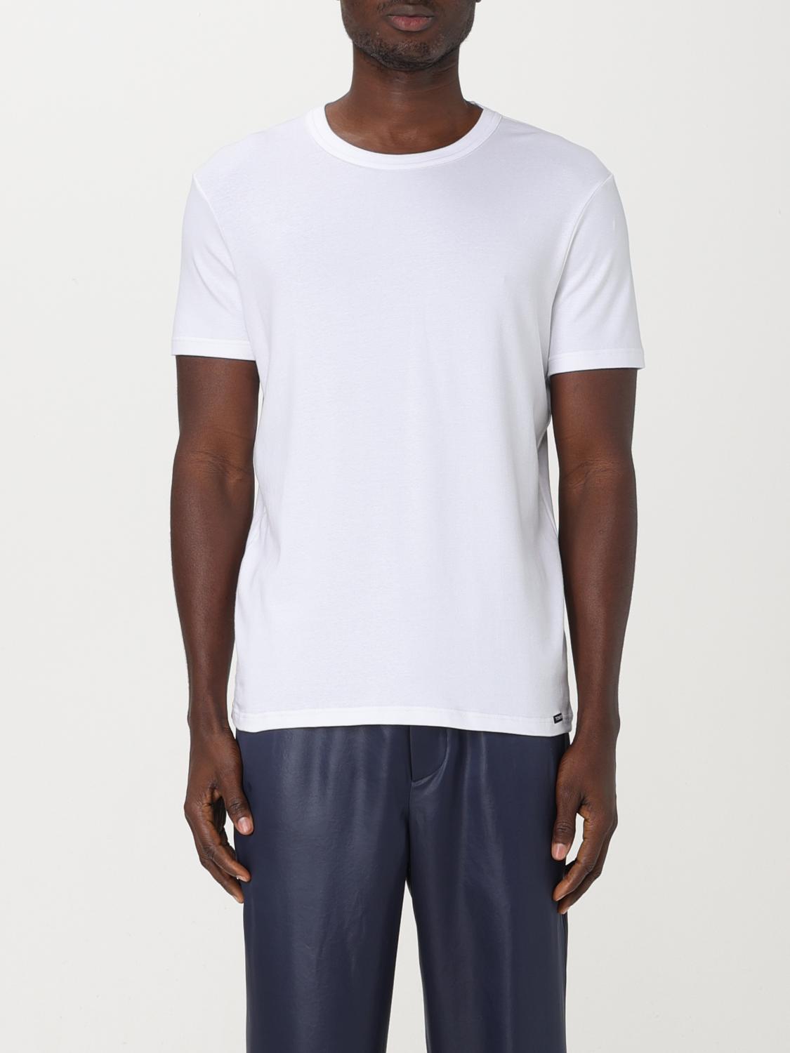 TOM FORD T-SHIRT: Unterwäsche herren Tom Ford, Weiß - Img 2