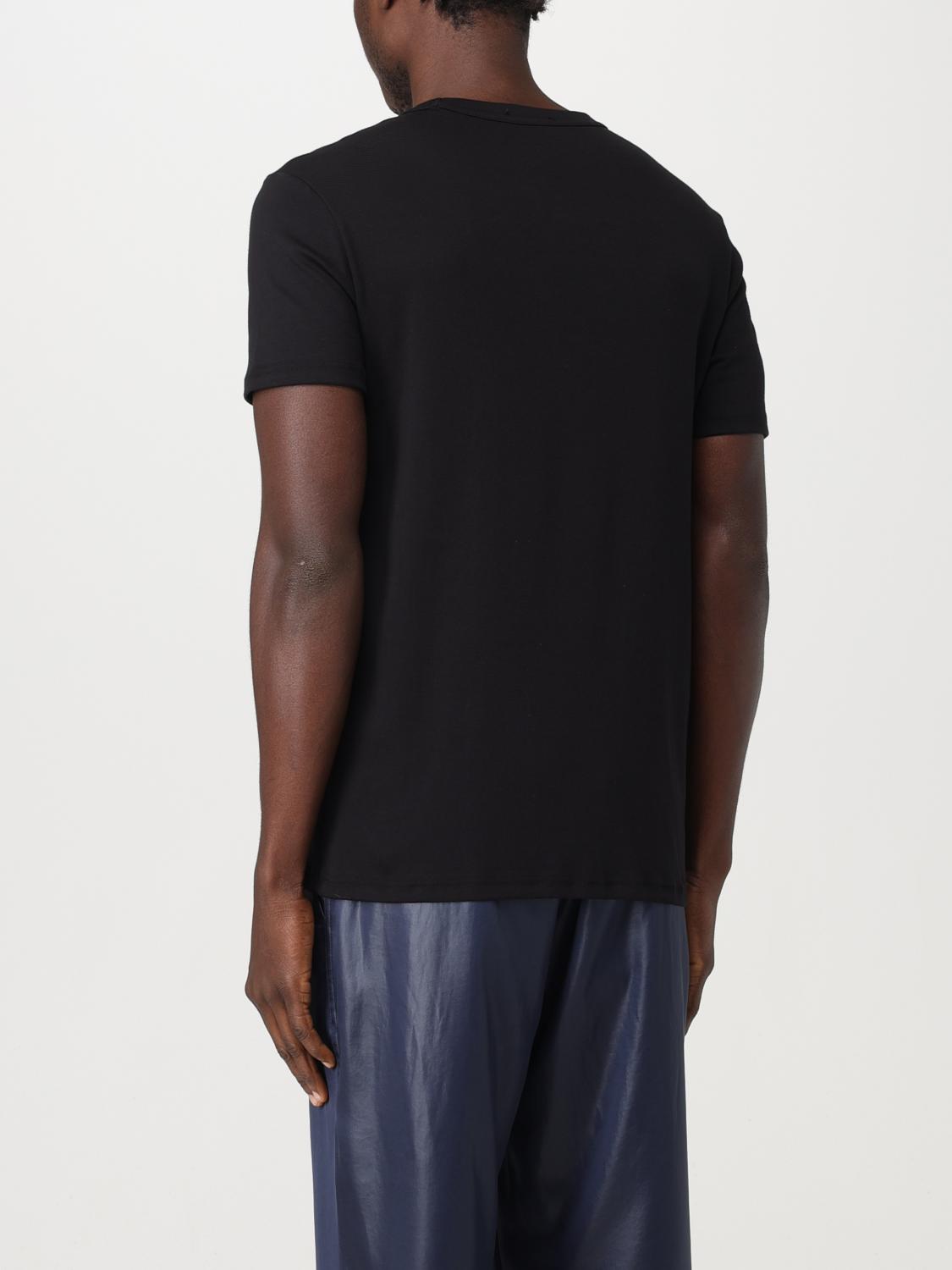 TOM FORD T-SHIRT: T-shirt Tom Ford in jersey di cotone , Nero - Img 3