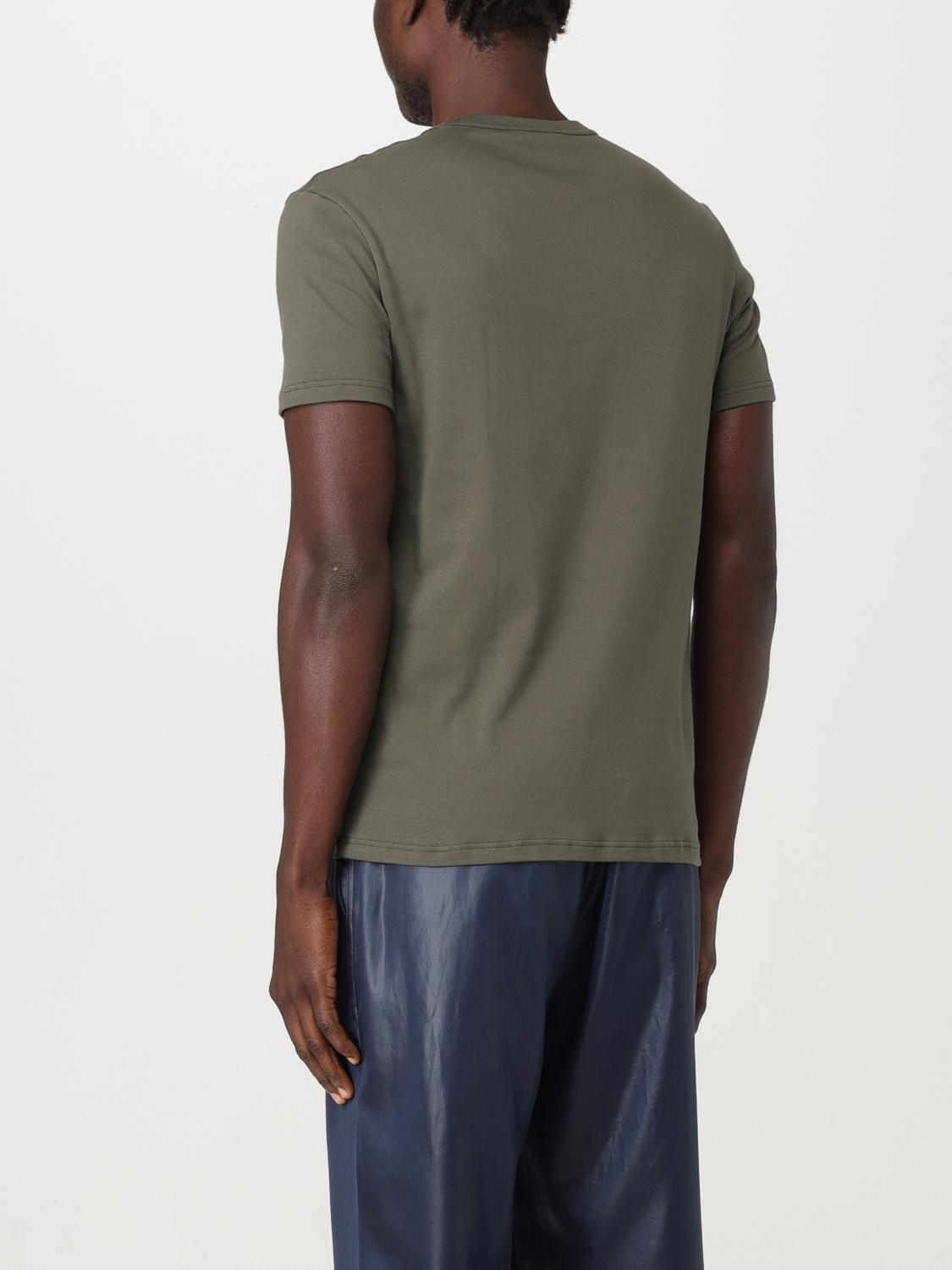 TOM FORD T-SHIRT: T-shirt Tom Ford in jersey di cotone , Verde - Img 3