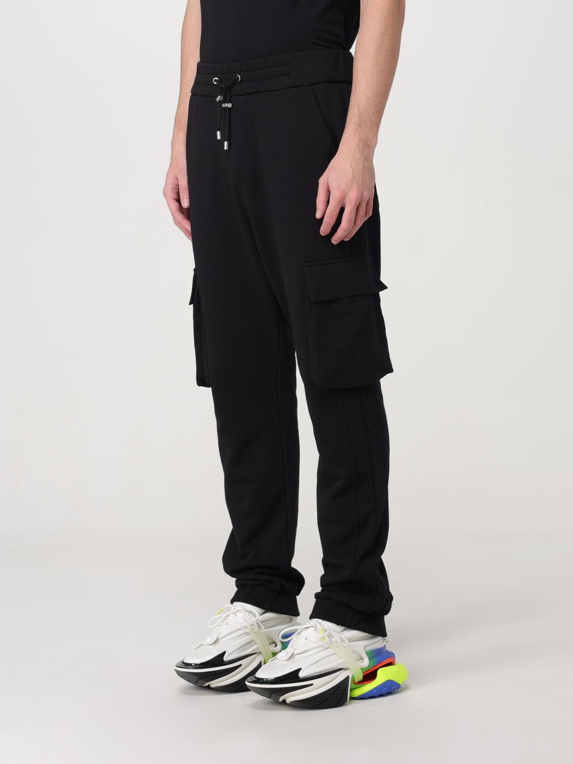 Balmain パンツ メンズ - ブラック | CH1OB295BC64 | GIGLIO.COM