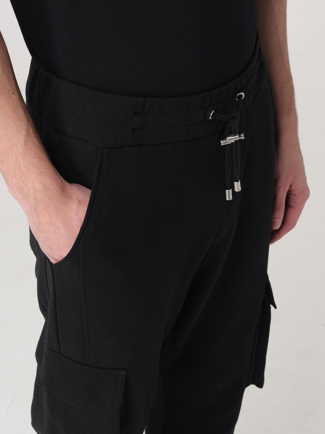 Balmain パンツ メンズ - ブラック | CH1OB295BC64 | GIGLIO.COM