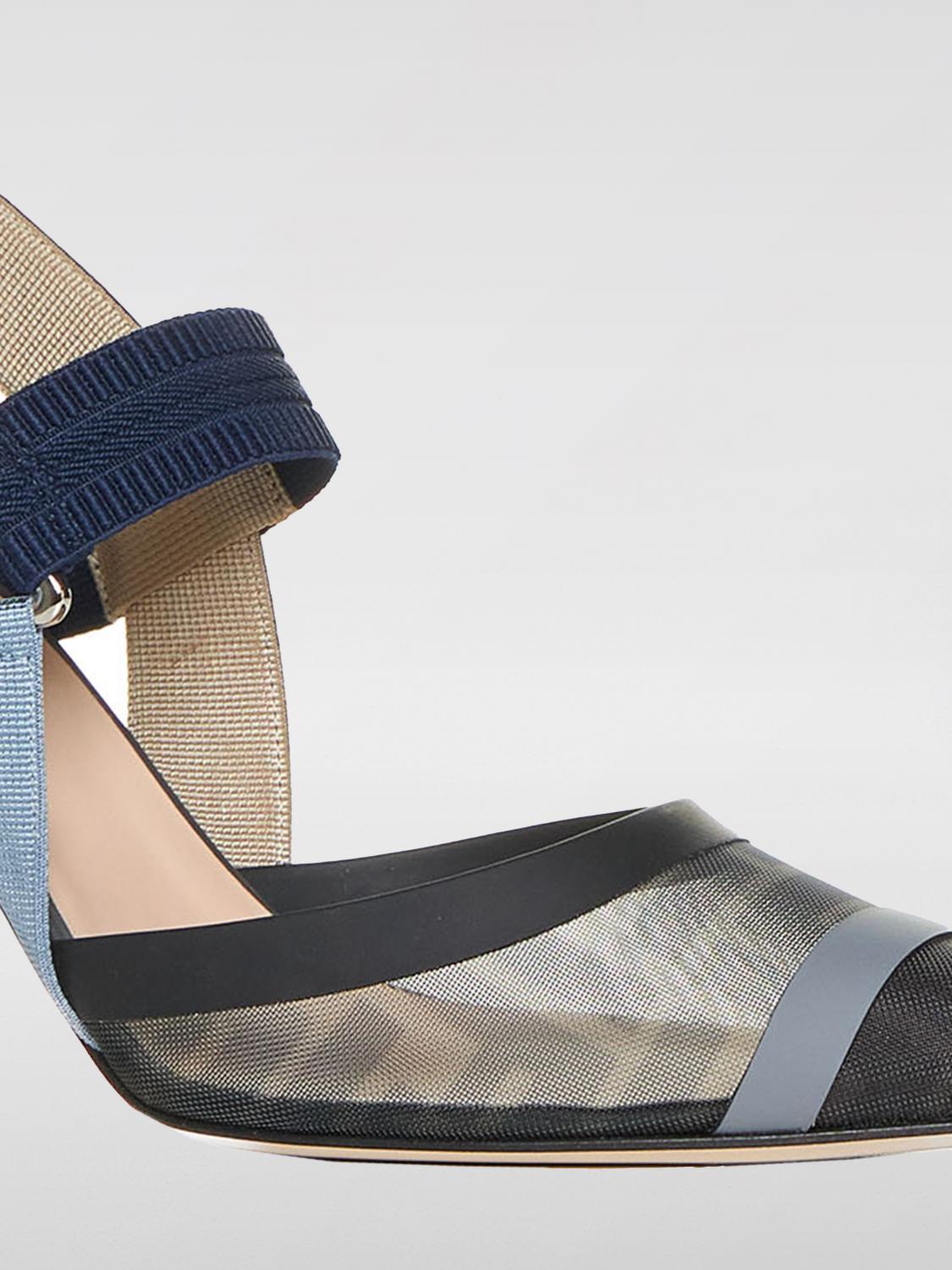 FENDI: High heel shoes woman - Grey | Fendi high heel shoes FENDI: High heel shoes woman - Grey | Fendi high heel shoes