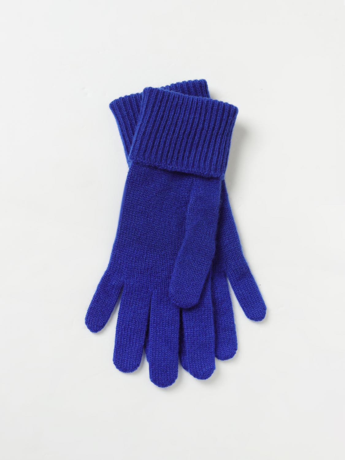 BURBERRY GUANTES: Guantes hombre Burberry, Azul Oscuro - Img 2