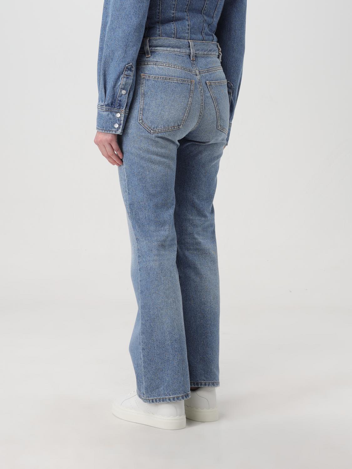 CHLOÉ JEANS: Jeans Chloè in denim , Blue - Img 3