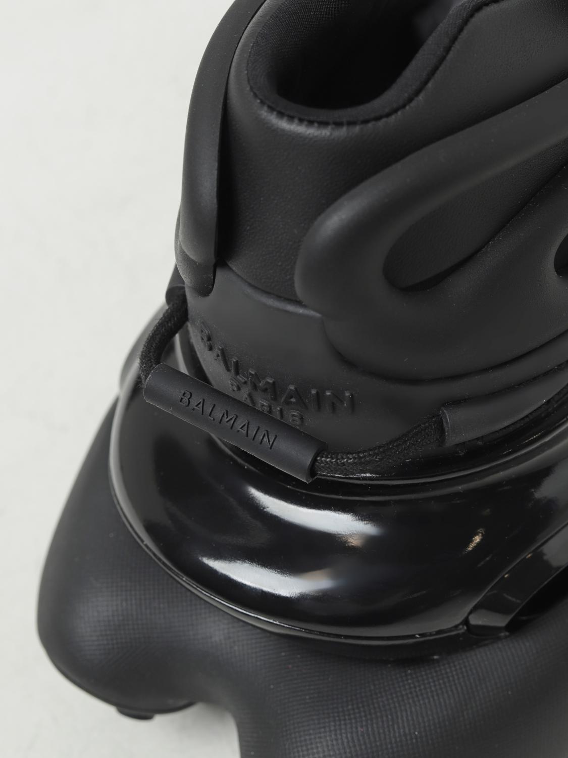 BALMAIN SNEAKERS: Sneakers men Balmain, Black - Img 4
