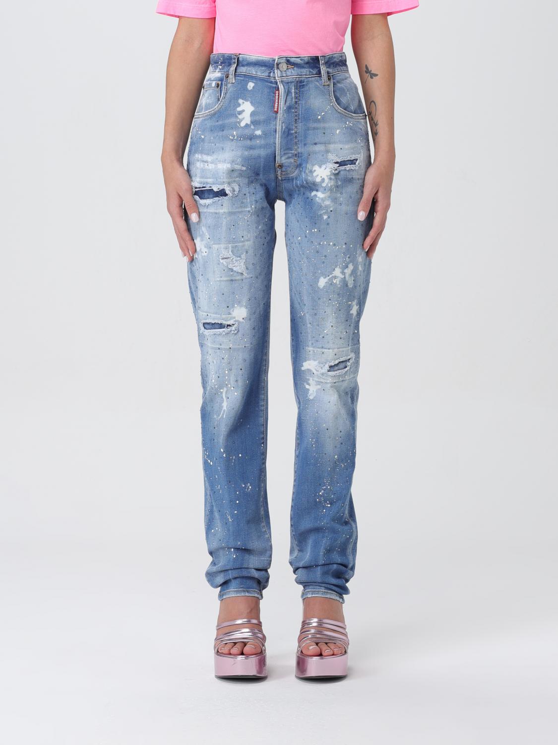 DSQUARED2: Jeans woman - Blue | Dsquared2 jeans