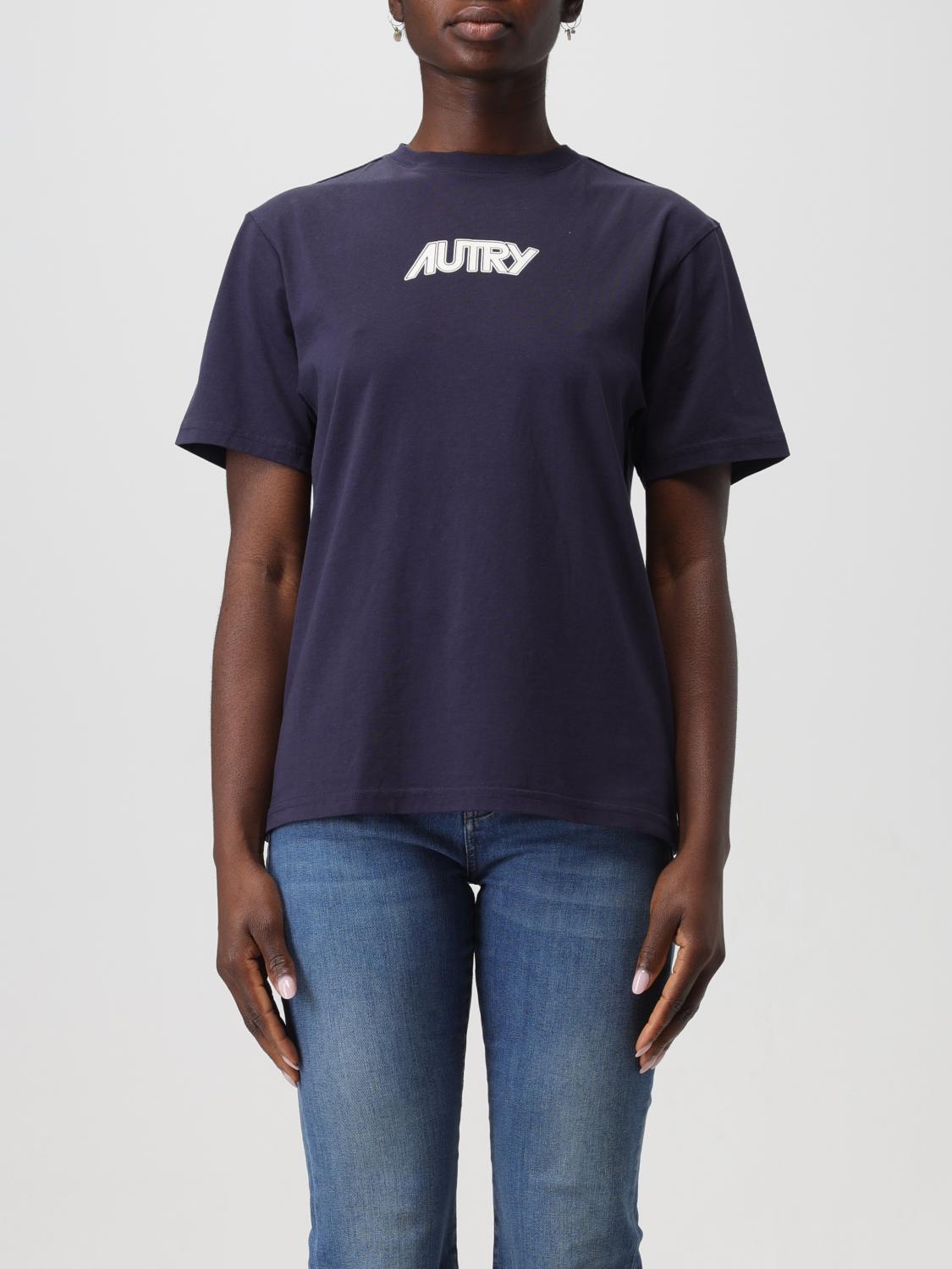 AUTRY CAMISETA: Camiseta mujer Autry, Azul Oscuro - Img 1