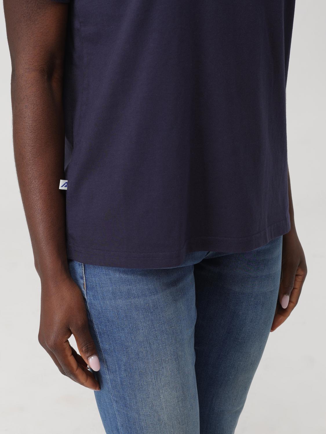 AUTRY CAMISETA: Camiseta mujer Autry, Azul Oscuro - Img 3