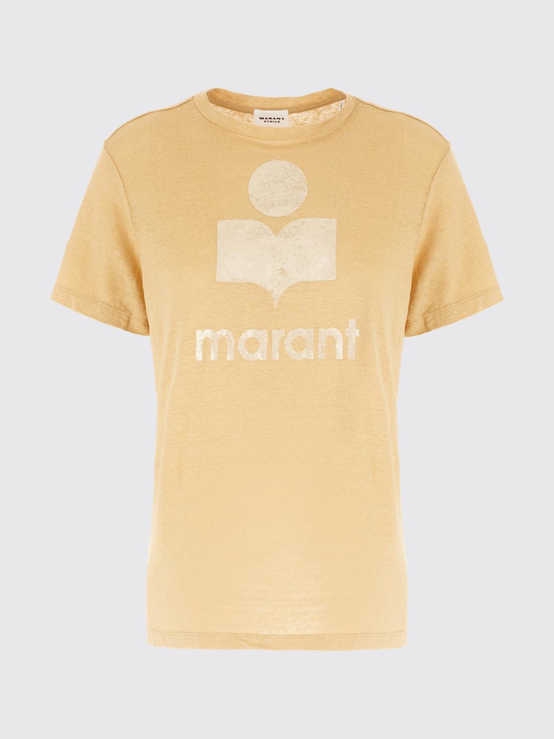 ISABEL MARANT ETOILE T-SHIRT: T-shirt woman Isabel Marant Etoile, Mustard - Img 1
