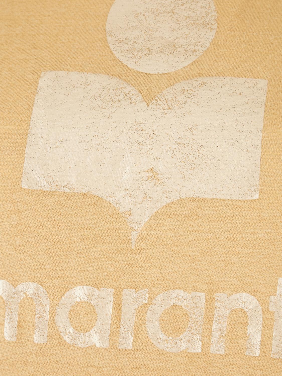 ISABEL MARANT ETOILE T-SHIRT: T-shirt woman Isabel Marant Etoile, Mustard - Img 3