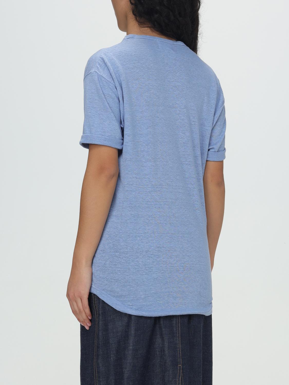 ISABEL MARANT ETOILE T恤: T恤 女士 Isabel Marant Etoile, 蓝色 - Img 2