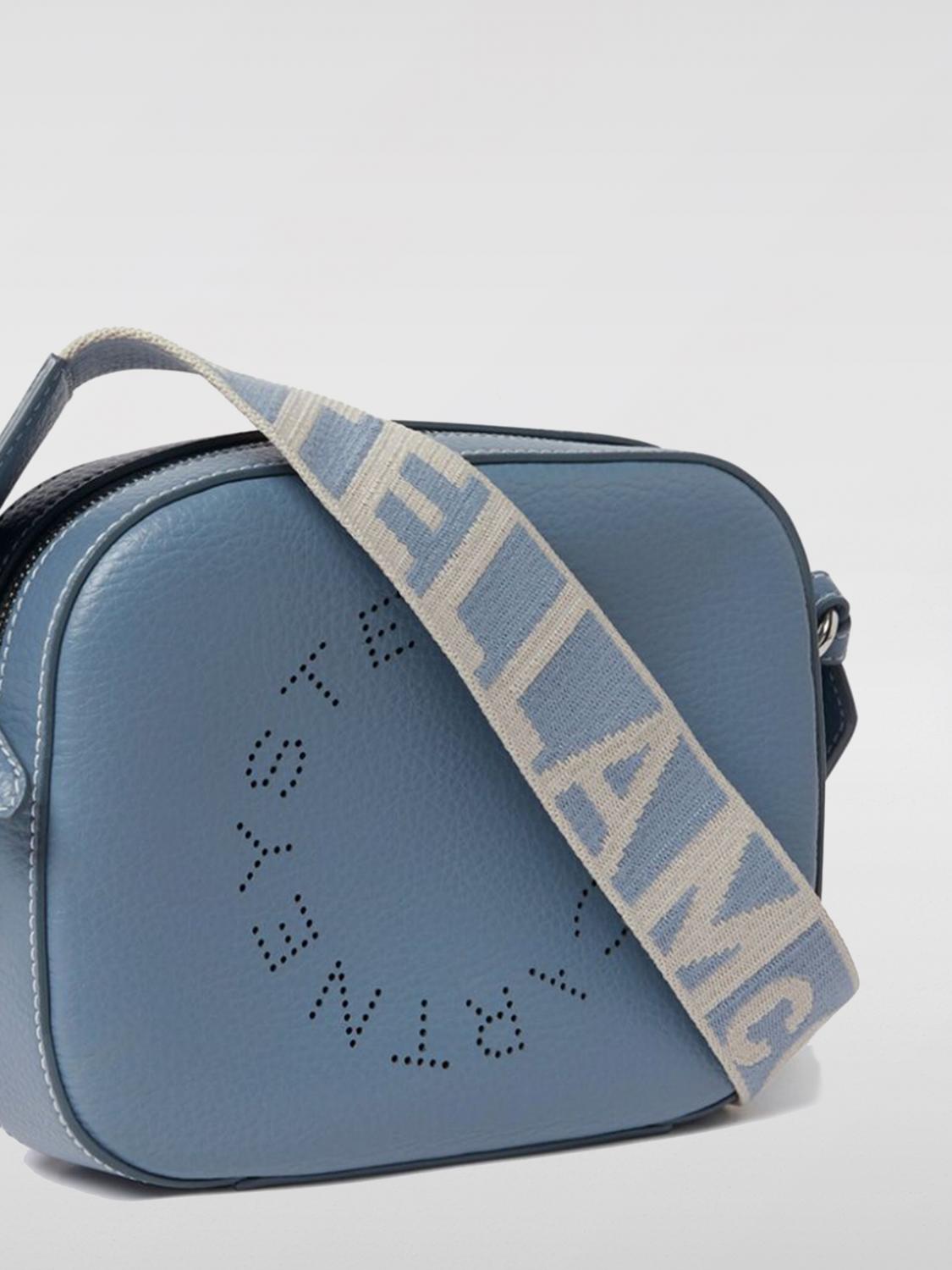 STELLA MCCARTNEY BORSA MINI: Borsa Stella McCartney in pelle sintetica a grana, Blue - Img 3
