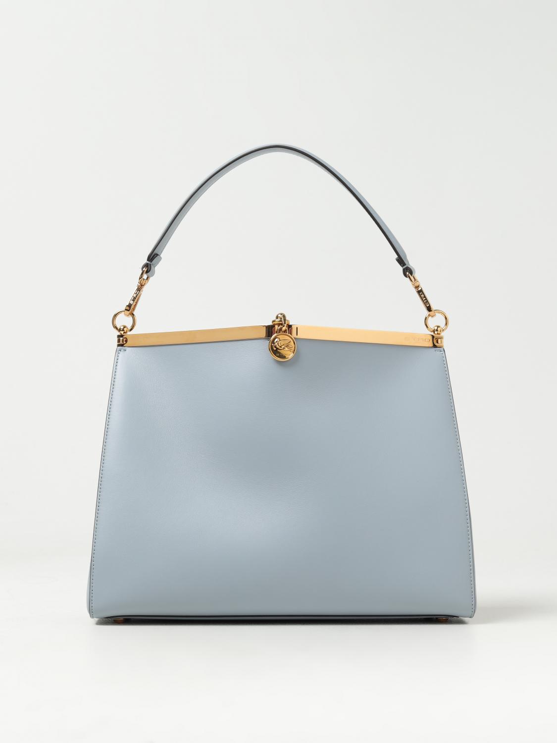 ETRO SCHULTERTASCHE: Handtasche damen Etro, Blau - Img 1
