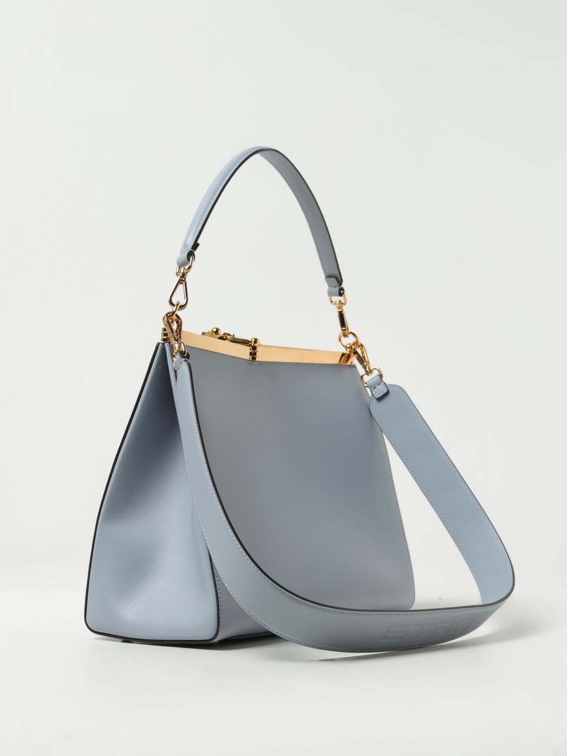 ETRO SCHULTERTASCHE: Handtasche damen Etro, Blau - Img 3