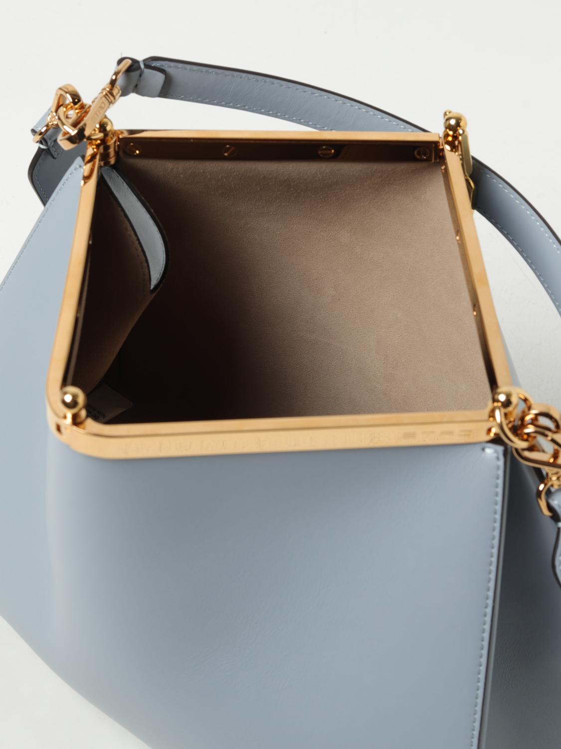 ETRO SCHULTERTASCHE: Handtasche damen Etro, Blau - Img 5