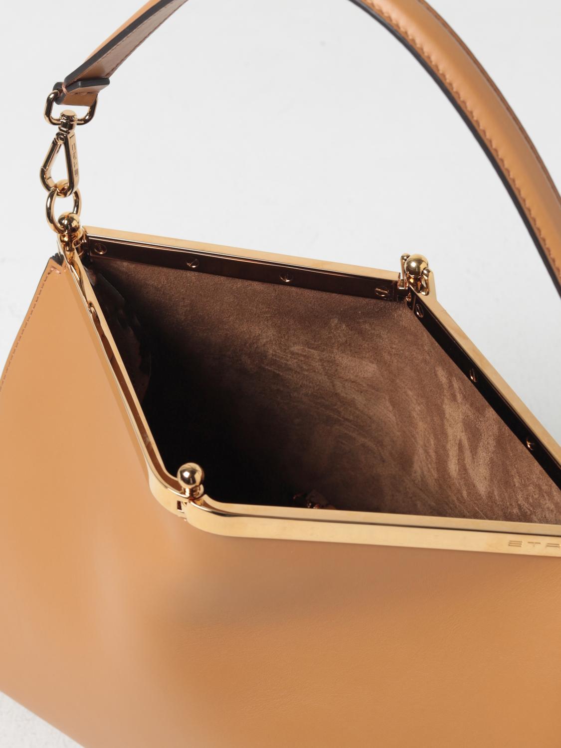 ETRO SCHULTERTASCHE: Handtasche damen Etro, Beige - Img 5