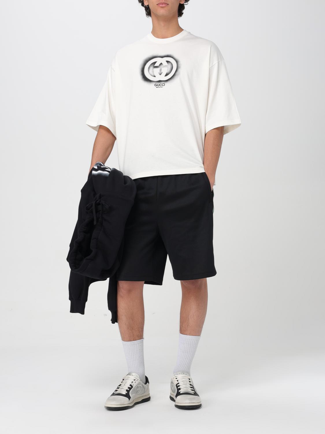 GUCCI: T-shirt men - White | Gucci t-shirt 768462XJF66 online at