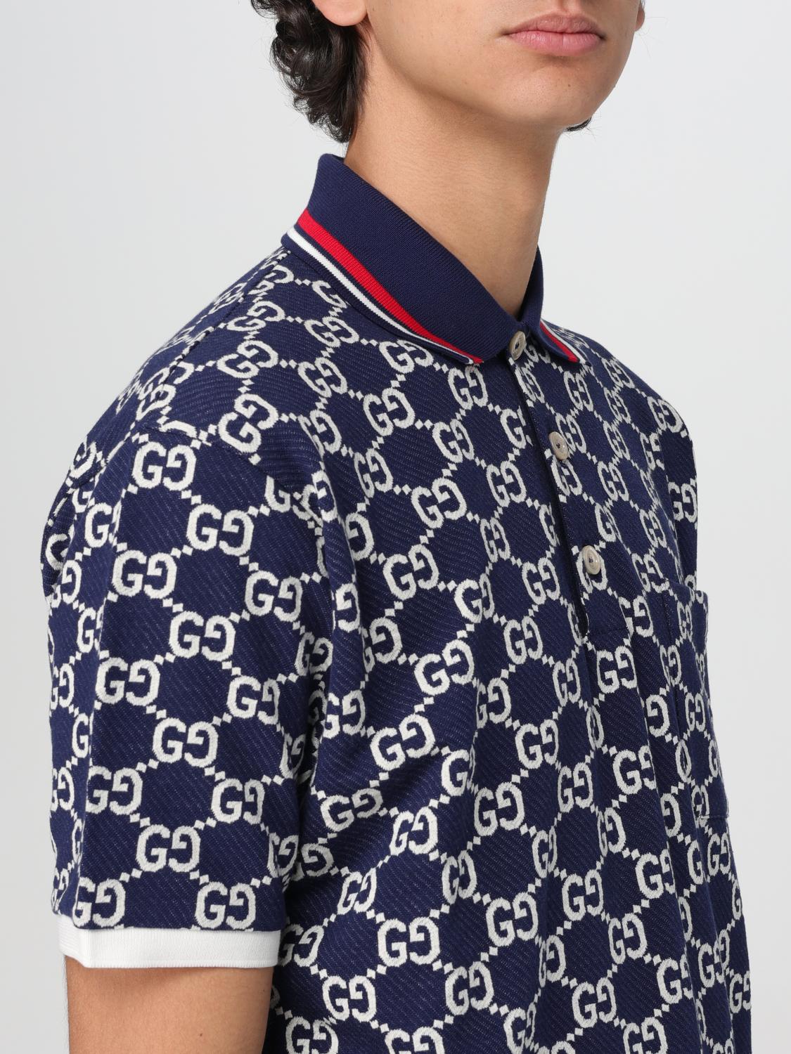 Gucci Tシャツ メンズ - ブルー | 768636XJF49 | GIGLIO.COM