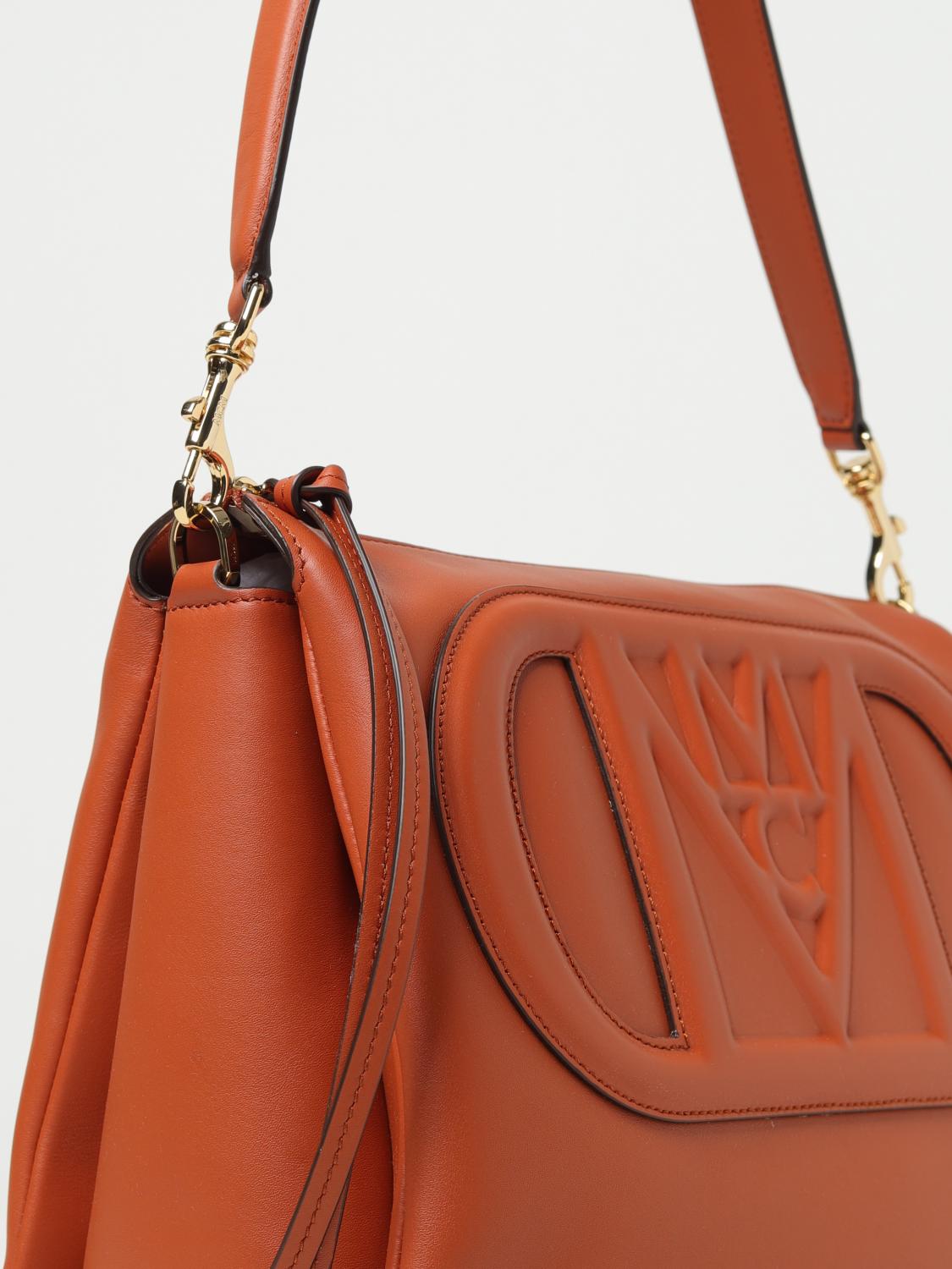MCM SCHULTERTASCHE: Schultertasche damen Mcm, Camel - Img 3