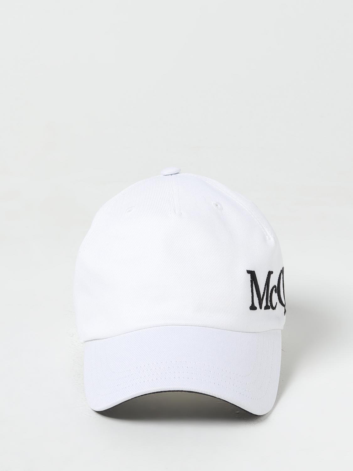 MCQUEEN CHAPEAU: Chapeau homme McQueen, Blanc - Img 3