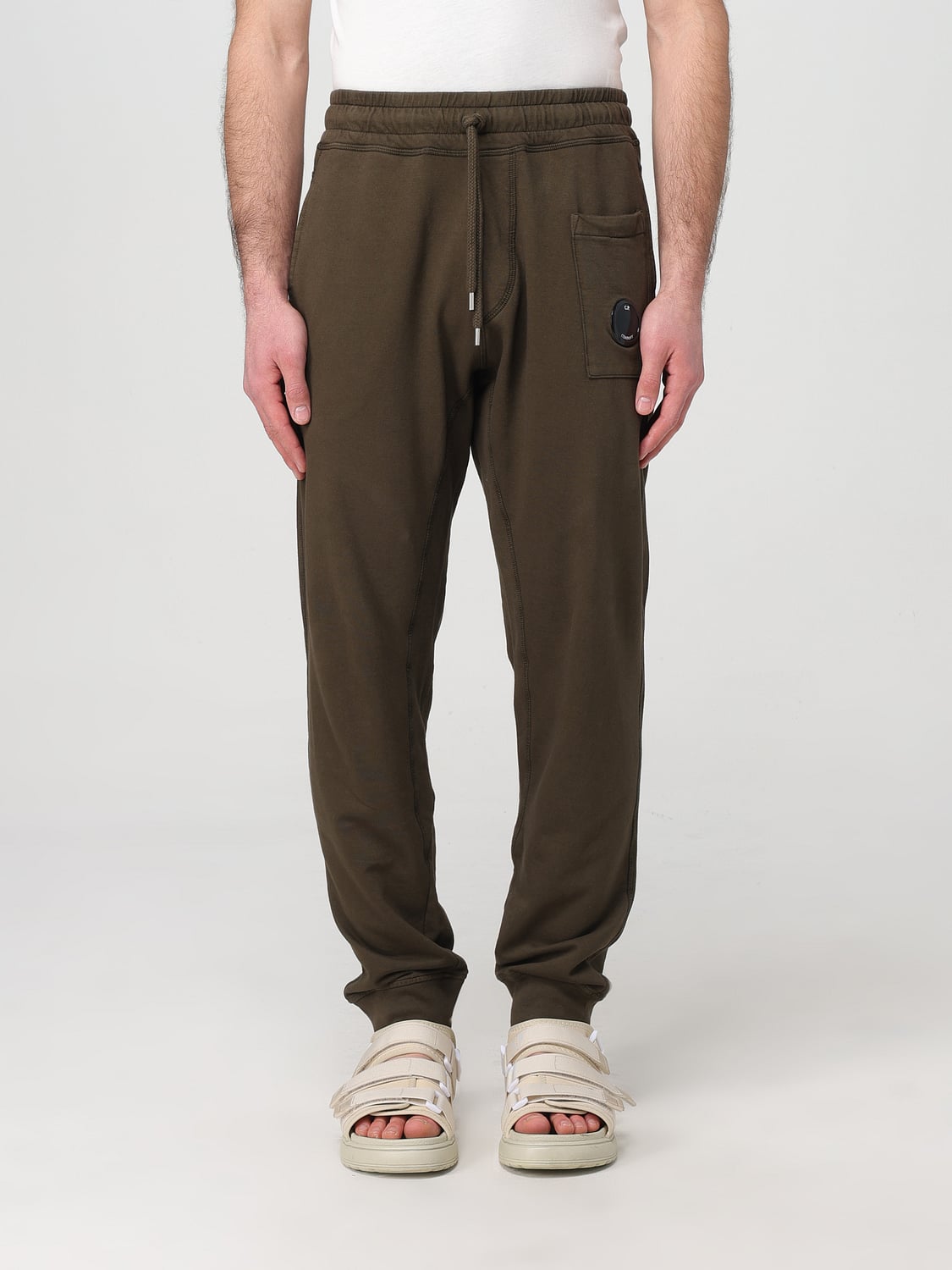 C.P. COMPANY PANTS: Pants men C.P. Company, Ivory - Img 1