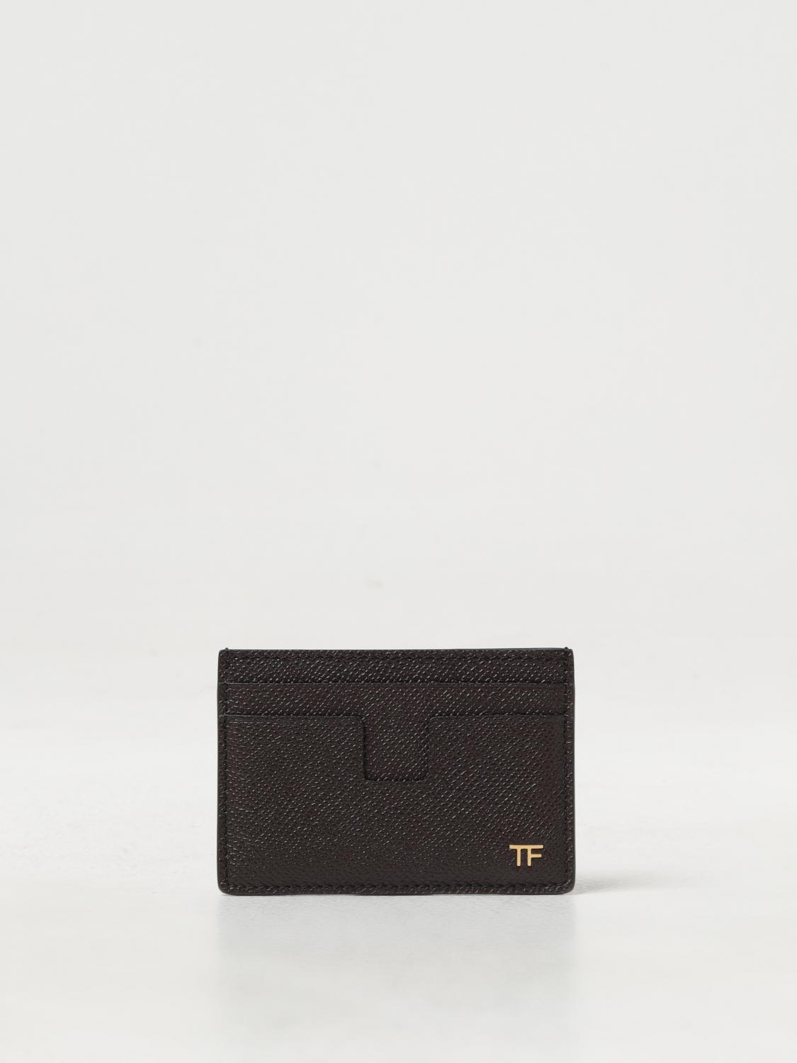 TOM FORD 钱包: 钱包 男士 Tom Ford, 棕色 - Img 1