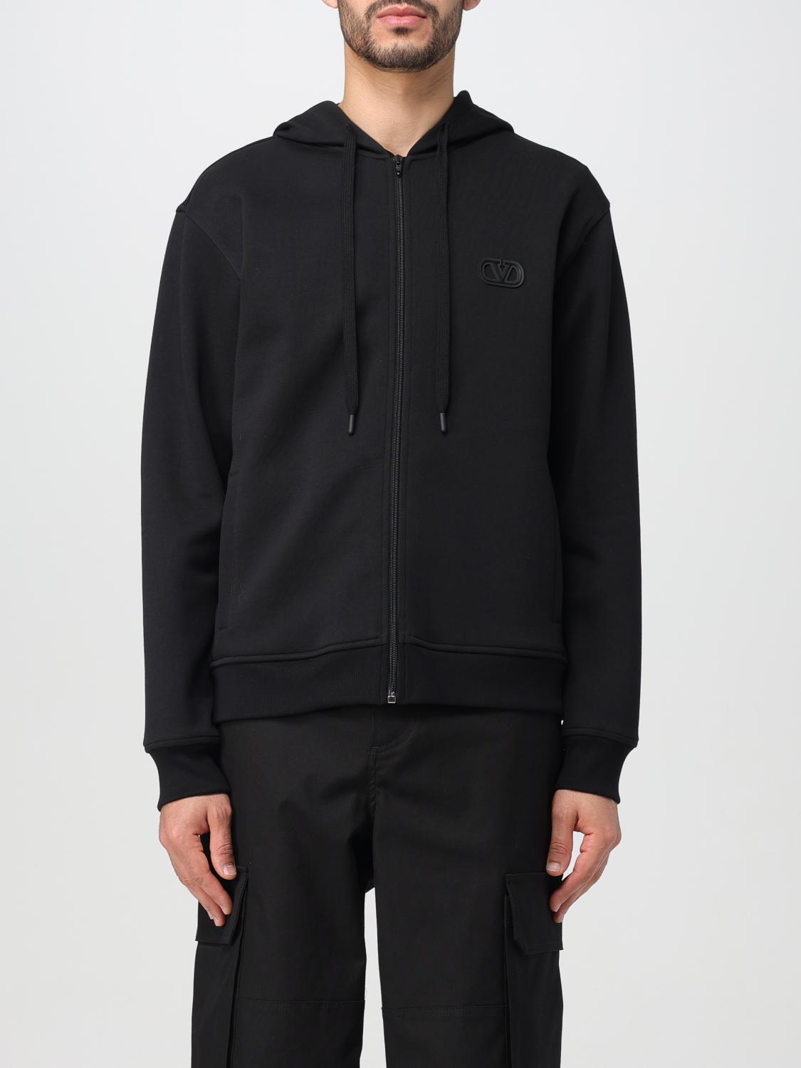 VALENTINO SWEATSHIRT: Pull homme Valentino, Noir - Img 1
