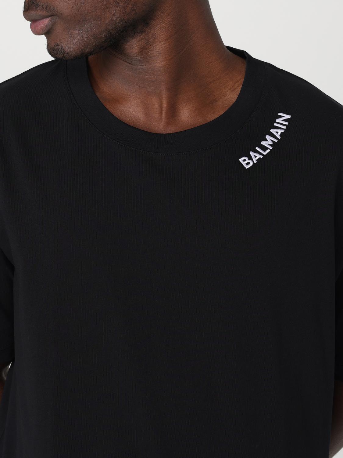 Balmain Tシャツ メンズ - ブラック | CH1EG000BC62 | GIGLIO.COM