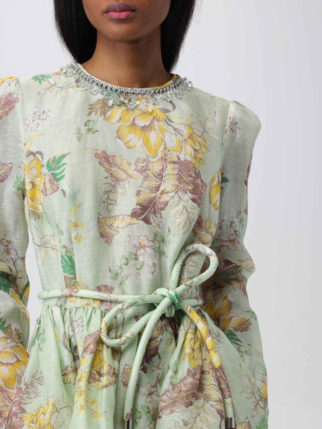 slim fit dress slacks Zimmermann // Green Ottie Swing Maxi Dress – VSP Consignment