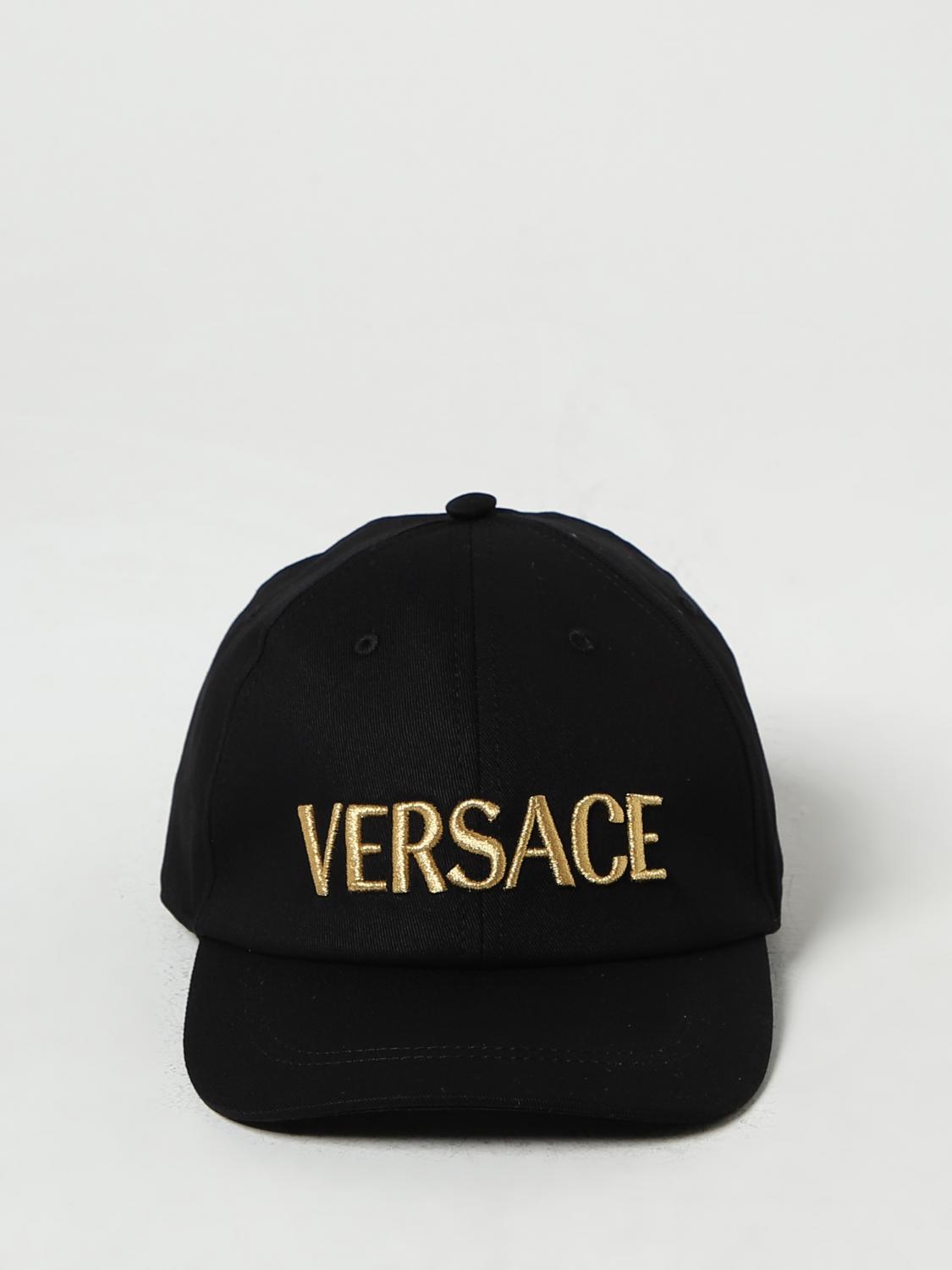 Versace Hat men - Black | 10126931A08103 | GIGLIO.COM