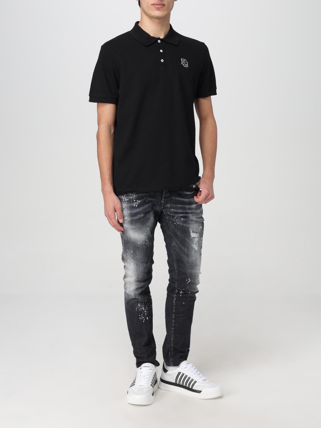 DSQUARED2 POLO: Polo herren Dsquared2, Schwarz - Img 2