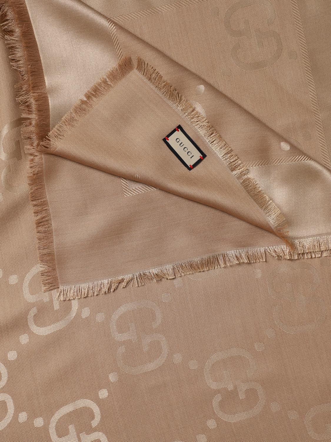 GUCCI BUFANDA: Bufanda mujer Gucci, Beige - Img 3