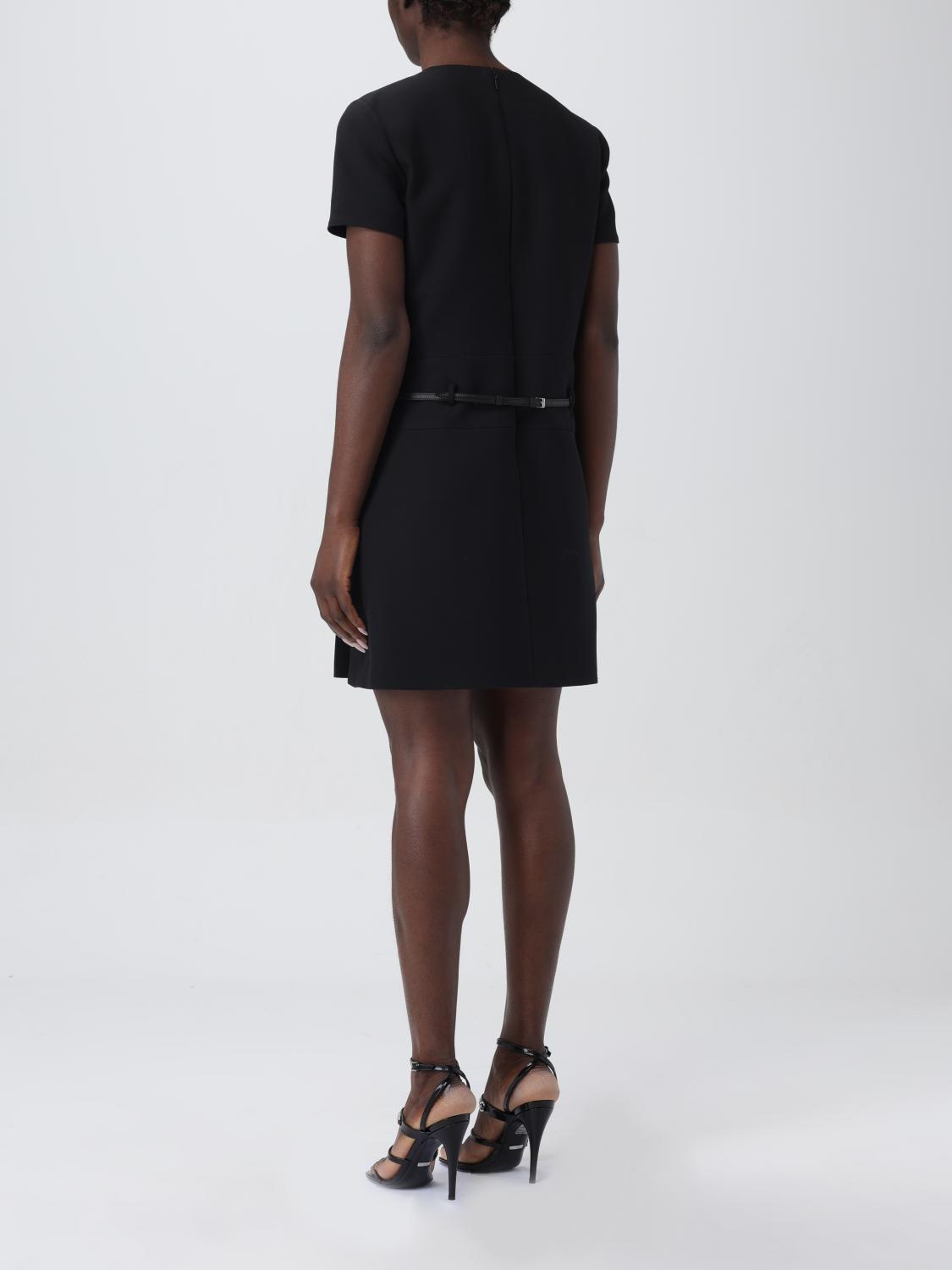 white christmas dresses 2000s Gucci Black Rayon Jersey Low Cut Cocktail Dress main image 1