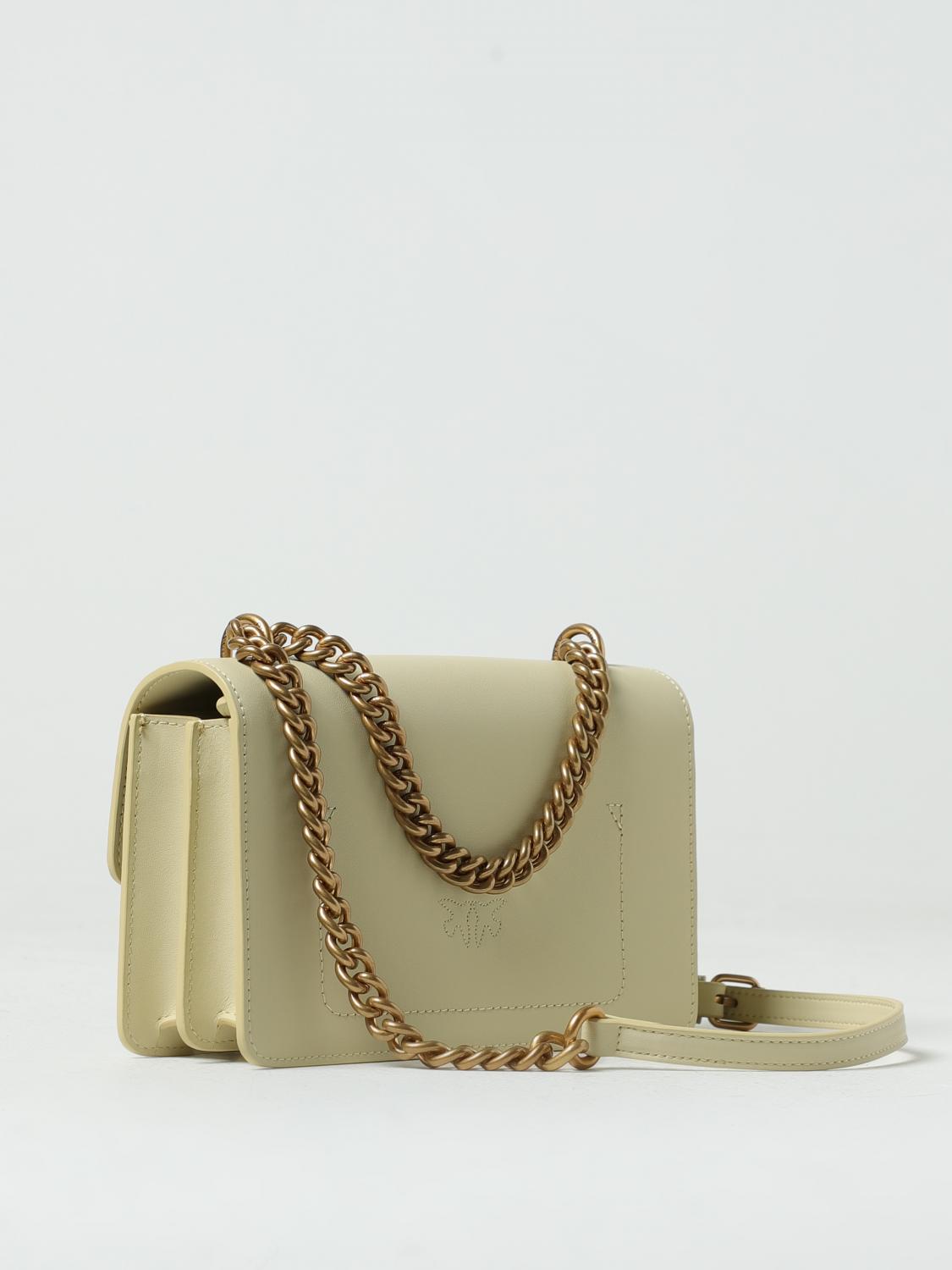 PINKO MINI BOLSO: Bolso de hombro mujer Pinko, Amarillo - Img 2