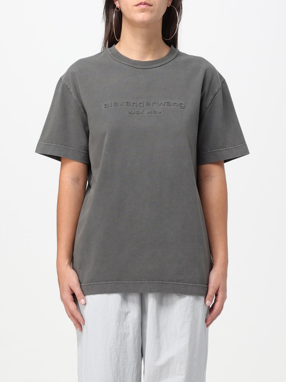 Alexander Wang Tシャツ レディース - グレー | UCC1241698 | GIGLIO.COM