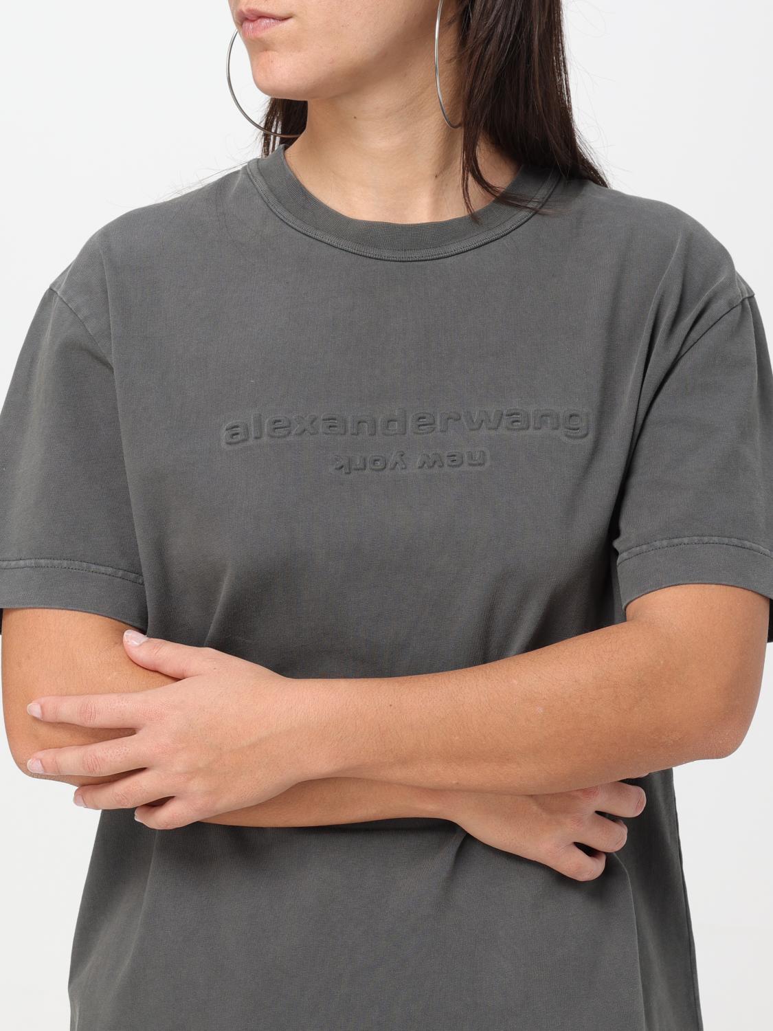Alexander Wang Tシャツ レディース - グレー | UCC1241698 | GIGLIO.COM