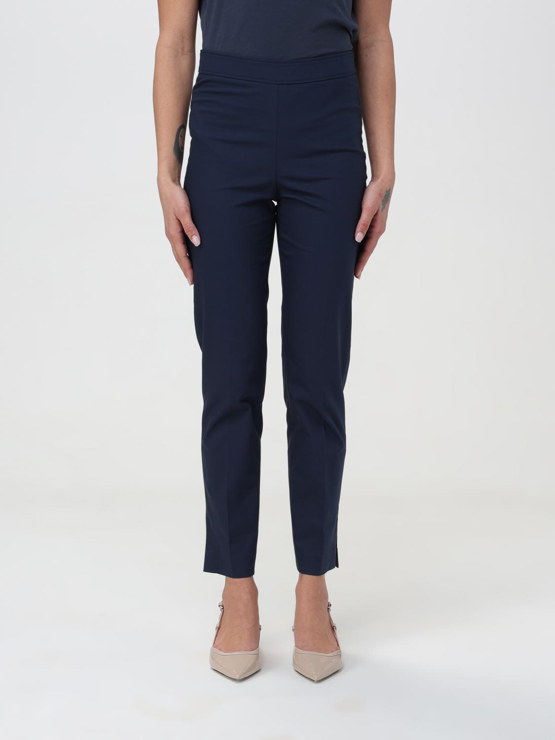 BRUNELLO CUCINELLI PANTALONI: Pantalone crop Brunello Cucinelli, Blue - Img 1