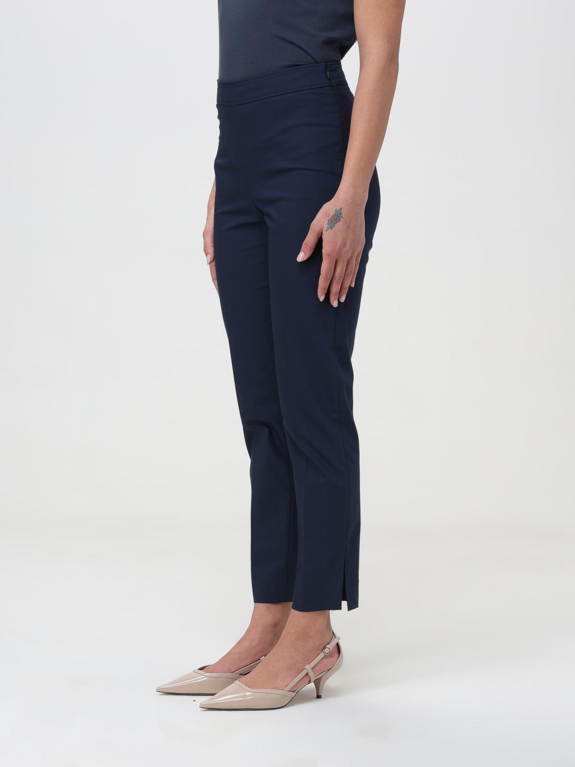 BRUNELLO CUCINELLI PANTALONI: Pantalone crop Brunello Cucinelli, Blue - Img 4